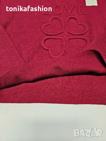 Дамски овърсайз пуловер , снимка 3 - Блузи с дълъг ръкав и пуловери - 48613173