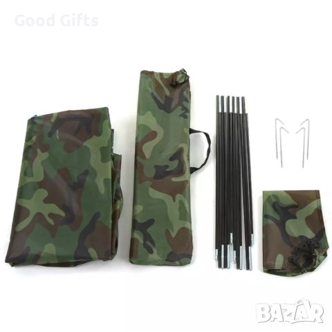 Водоустойчива камуфлажна палатка за къмпинг, снимка 4 - Палатки - 40838600