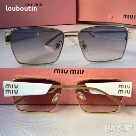 Miu 2024 дамски слънчеви очила правоъгълни 7 цвята , снимка 13 - Слънчеви и диоптрични очила - 48016248