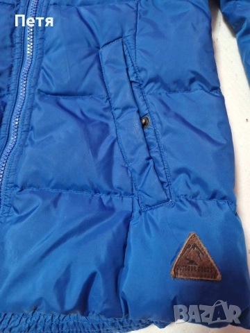 Синьо яке за преходните сезони, снимка 3 - Якета - 52103709