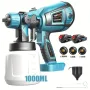 🎨 Акумулаторна машина за боядисване – 3000mAh | 1000ml резервоар, снимка 1