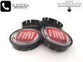 Капачки за джанти Фиат Fiat Деко тапи за джанти със силиконово лого , снимка 1