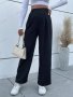 Дамски моден едноцветен ежедневен панталон с висока талия - 023 , снимка 3