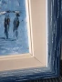 51х41см/малка картина масло върху фазер/градски пейзаж-Лондон/дървена рамка, снимка 6