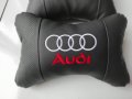възглавнички за автомобил Audi Ауди бродирани Кожа 2 броя, снимка 2