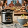 Оризоварка Cheffinger CF-RC5.0, 5L, 900W – XXL капацитет, таймер, инокс капак, снимка 7