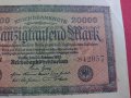 Райх банкнота 20 000 марки 1923г. Германия рядка за колекционери 28220, снимка 3
