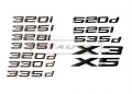 Bmw емблема за багажник , Бмв 320d, X5, 328i, 525d, 530i e90,e60,e46, снимка 2