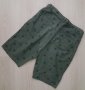 СТРАХОТНИ памучни зелени къси панталонки на сини звездички за възраст 13-14год., снимка 3