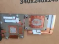 DELL PRECISION 16 7670 7680 CPU GPU HEATSINK вентилатори + плоча за охлаждане, снимка 3