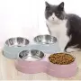 Двойна купичка за куче или котка - Три цвята - КОД 2988, снимка 7