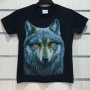 Нова детска тениска с дигитален печат Вълк, Серия Вълци, снимка 5
