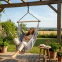 Люлка - хамак в Бразилски Бохо стил - удобно място за релакс, снимка 6