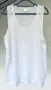 Бял топ/потник 100% лен, снимка 2