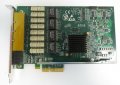 Riverbed PCIe bypass Quad-port Gigabit Network Card NIC, снимка 1