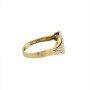 Златен дамски пръстен 1,53гр. размер:57 14кр. проба:585 модел:22322-1, снимка 3