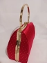 Официална червена чантичка, снимка 7