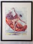 Балерина в червено #оригиналнакартина #изгоднацена, снимка 1 - Картини - 31661126
