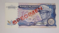 UNC. SPECIMEN. Банкнотата от Заир 100 Цента 1987 година. 7, снимка 1