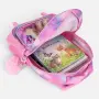 Ученическа раница с колелца за момиче розово tie dye_1264912, снимка 4