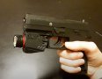 Тактически фенер за пистолет/оръжие с лазерен прицел 2в1, снимка 4