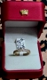 💍 ЗЛАТЕН ПРЪСТЕН ⚖️ 2.25гр./14 карата 🤚59 размер, снимка 1