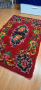 Изгодно Нов Автентичен Китеник 100% вълна ръчно тъкан в червено 1.30/1.93м, снимка 2