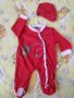 Ново! Коледен костюм за бебе - 3-6 месеца , снимка 1 - Комплекти за бебе - 31219957