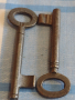 Два стари ключа от соца за брава за КОЛЕКЦИЯ ДЕКОРАЦИЯ БИТОВ КЪТ 29258, снимка 2