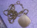 ЗОДИЯ СКОРПИОН СРЕБЪРЕН МЕДАЛЬОН СРЕБРО 925 FB със СТАРИННА СРЕБЪРНА ВЕРИЖКА СРЕБРО 835 ПРОБА 40572, снимка 15