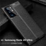Samsung Galaxy Note 20 / S20 / Ultra / Лукс кейс калъф гръб кожена шарка, снимка 1