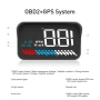 Head Up дисплей OBD2 и GPS, MPH, 3.5"/8.9 см автомобилен HUD дисплей НОВ , снимка 5