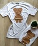 памучни дамски тениски с гумирано лого 