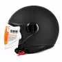 Отворена мото каска YEMA ECE R22.06 черно, снимка 2