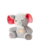 Дишащо слонче – Светеща, дишаща и музикална плюшена играчка за успокояване и релакс, снимка 2