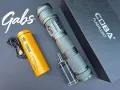 Мощен LED алуминиев фенер COBA CB-G910,TG WICK 3000m 3000м, снимка 2