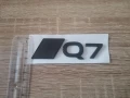 черен гланц емблема Audi Q7 нов стил, снимка 6