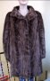 Палто от норка визон кафяво, снимка 2