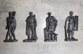 Метални фигурки - войници Римляни от Киндер яйца, снимка 1 - Колекции - 29582588