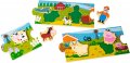 Small Foot Painted Wood Puzzle Farm/Дървен голям пъзел , снимка 2