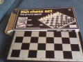 Продавам нов неизползван луксозен магнитен шах и табла 3 в 1, снимка 2