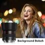 BENOISON 85 мм f1.8 портретен обектив, F обектив за Nikon, ръчен фокус (MF), F-байонет за Nikon D, снимка 2
