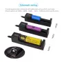  Зарядно за батерии с 1 слот USB  за 18650 Зареждане 3.7-4.2V Презареждаща се литиева бате, снимка 5