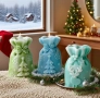 3D коледен чувал 2 модела с елха елен Силиконов молд форма за свещи гипс сапун смола , снимка 4