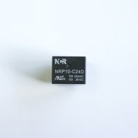 Реле NRP10-C24D 24VDC 10A 1 контактна група 240V, снимка 1 - Друга електроника - 42518499