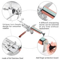Уред за заточване на Ножове под фиксиран ъгъл, абразиви 120, 320, 600, 1500 Точило, снимка 9 - Други стоки за дома - 39960400