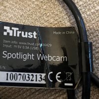 Web camera Trust модел 16429 със светодиоди, снимка 2 - Камери - 40768355