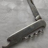 Винпром Ножка, старо ножче с отварачка и тирбушон, снимка 2 - Антикварни и старинни предмети - 34343236