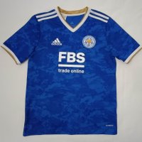 Adidas Leicester City FC Home Jersey оригинална тениска ръст до 164см, снимка 1 - Детски тениски и потници - 39881490