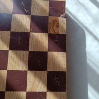 Стар дървен шах, снимка 3 - Антикварни и старинни предмети - 40449862